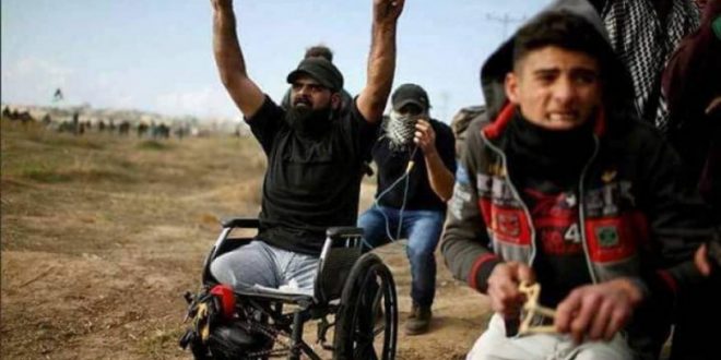 اخراج جثمان الشهيد ابو ثريا لتشريحه امام لجنة طبية دولية
