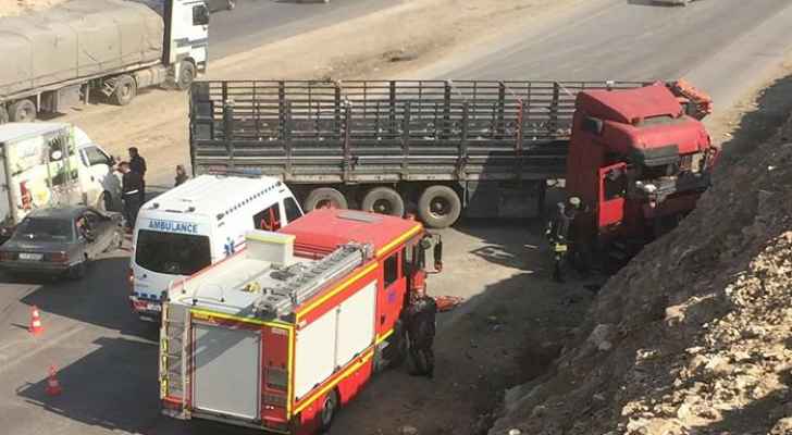 وزير الصحة يزور مصابي حادث "المفرق-الزرقاء"