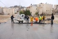 أمانة عمان تعالج هبوطات انجزها مقاولين!