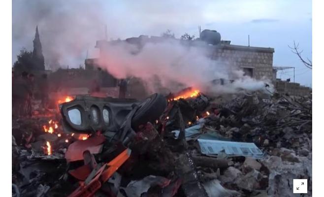 روسيا تصعد غاراتها على إدلب بعد إسقاط طائرة