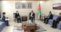 الطراونة يبحث والسفير الياباني قضايا مشتركة وتعزيز التعاون الثنائي