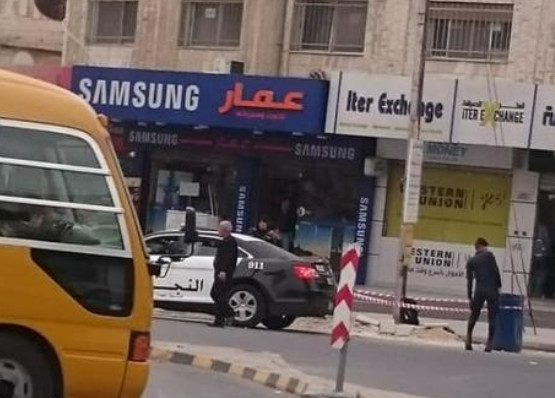حقيبة مشبوهة تستنفر الاجهزة الامنية في جبل الحسين(صور)