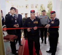 البزايعة يفتتح مركز لغات الدفاع المدني