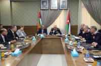 البزايعة يلتقي المنسق الحكومي لحقوق الإنسان