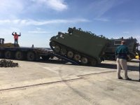 الاردن يتسلم 150 مدرعة M577 (صور)