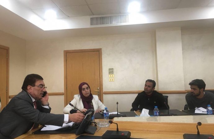 الطراونة يتعهد بحل قضية صاحب المشاتل