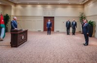 السفيران الزعبي والحمود يؤديان اليمين القانونية أمام الملك