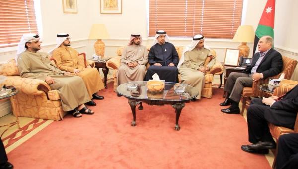 الملقي يستقبل مدير عام " ابو ظبي للاعلام "