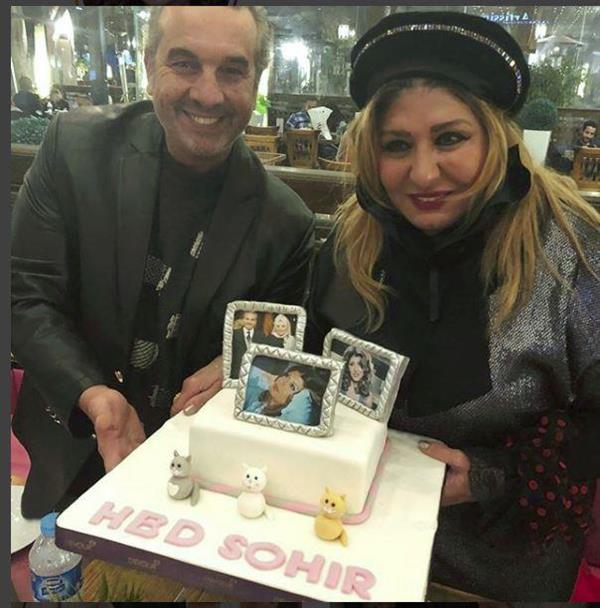 بالصور.. مفاجأة سهير رمزي في عيد ميلادها الـ67