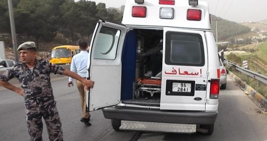المفرق  : ولادة توأم بعملية في سيارة اسعاف