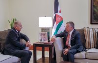 الملك يستقبل الأمين العام لجامعة الدول العربية أحمد أبو الغيط