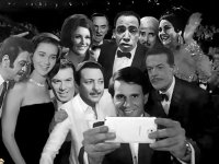 شاهد.. عبد الحليم وأم كلثوم والأطرش في "سيلفي الفن الجميل"