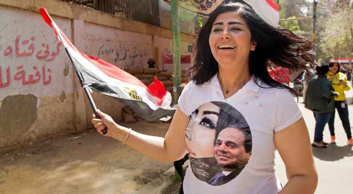 فوز كاسح للسيسي بولاية ثانية