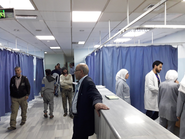 1000 مراجع يوميا لـطوارئ مستشفى الأميرة بسمة