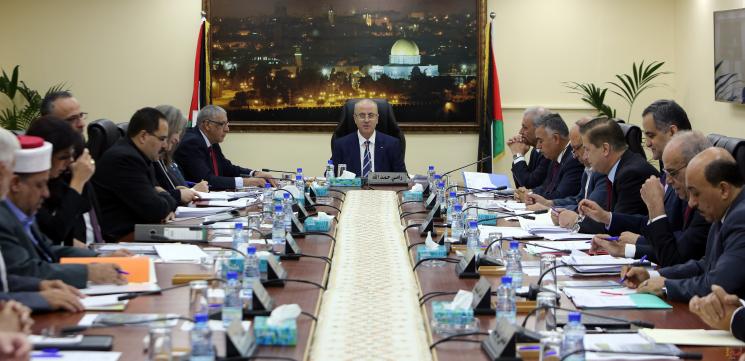 قرارات مجلس الوزراء الفلسطيني
