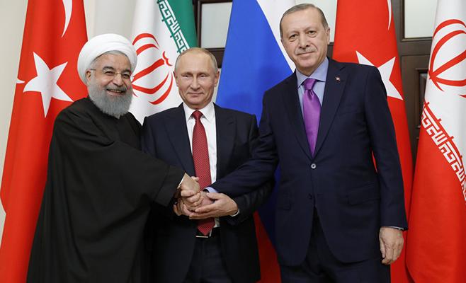 أردوغان يستقبل بوتين وروحاني لعقد قمة حول سورية