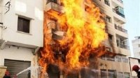 اربعيني يضرم النار بمنزل طليقته ويلوذ بالفرار "تفاصيل "