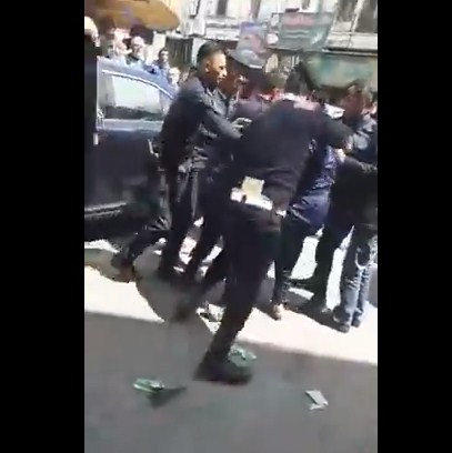 الامن يحقق بفيديو مشادات بين مواطن و عدد من رجال الامن في اربد