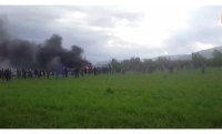 أكثر من 100 قتيل في تحطم طائرة عسكرية جزائرية (صور+فيديو)