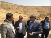 الغزاوي يتفقد مشاريع ومواقع مائية