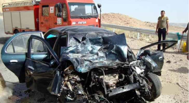 14 اصابة بحوادث سير في المملكة