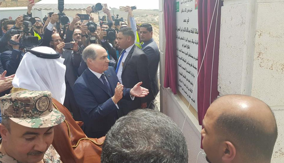 بالصور .. اطلاق الاعمال الانشائية لمستشفى الاميرة بسمة بكلفة 65 مليون دولار