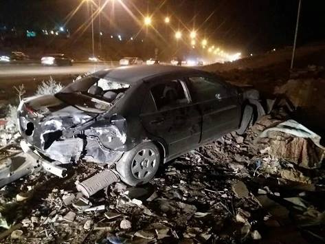 وفاة 4 أشخاص دهسا على أوتستراد الزرقاء