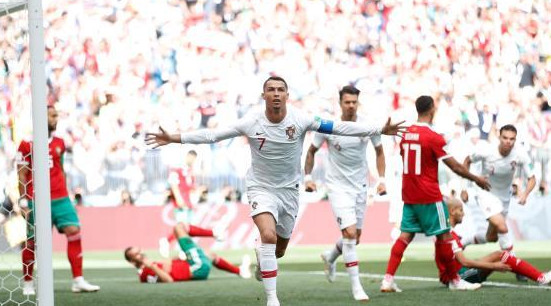 كريستيانو رونالدو يستعيد صدارة هدافي المونديال