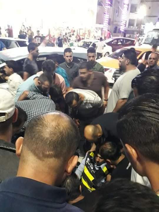 بالصور .. دهس رقيب سير بالزرقاء