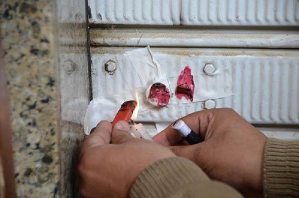 اغلاق 28 محلا بالمنطقة الحرفية بمأدبا