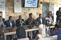 بالصور ..عساف يعقد مؤتمراً صحفياً في عمان .. ويعلن فيه عن آخر اعماله ( مكانك خالي )