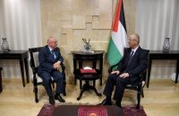 الكسبي يلتقي رئيس الوزراء الفلسطيني في رام الله