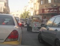 ازمات مرورية خانقة في الزرقاء بسبب الباعة المتجولين