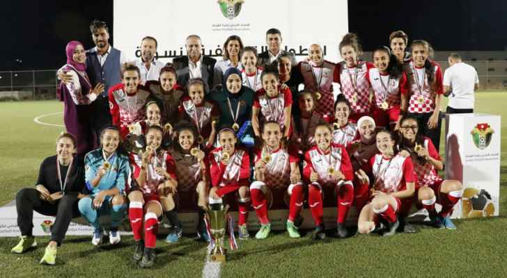 شباب الاردن بطلا للدوري التصنيفي النسوي