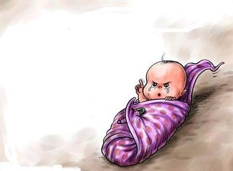 التعرف على والدي لقيط بالبقعة