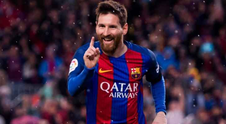 ميسي يحتفل بمرور 14 عاماً على ارتداء قميص برشلونة