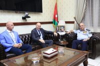 البزايعه يستقبل الملحق الأمني النمساوي