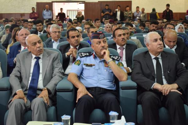 اطلاق فعاليات الملتقى الوطني الثاني للأمن الجامعي في مؤتة