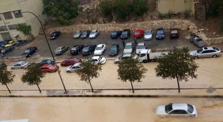 خسائر مادية وبشرية و طوارئ جراء عواصف مطرية عنيفة اجتاحت دول بلاد الشام