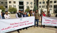 المهندسون الزراعيون في امانة عمان يعلقون اضرابهم عن الطعام