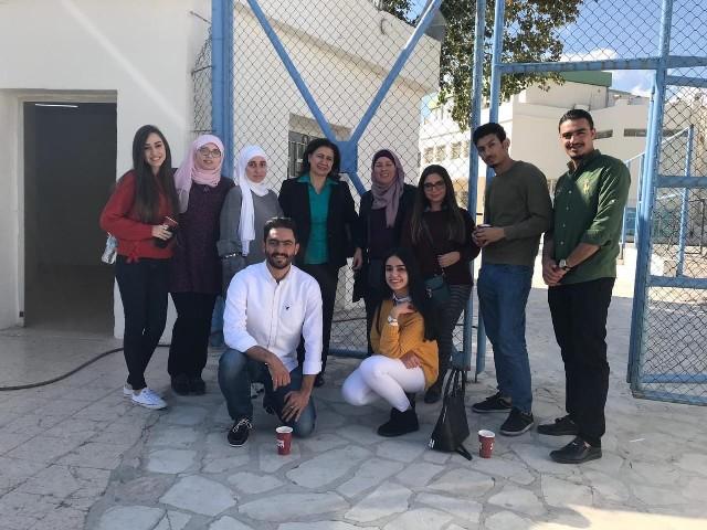 طلبة "عمان الاهلية" يجرون مسحا لغويا ونطقيا لتلاميذ من مدارس الجامعة ومدرسة الأمير حمزة
