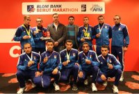 "الدرك" يحصد 4 ميداليات في ماراثون بيروت الدولي