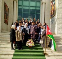 بالصور .. مدارس الجامعة الاولى (بنات ) تزور مديرية الدفاع المدني