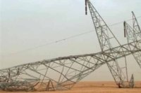 عمود ضغط عال يشكل خطرا على المواطنين بعجلون