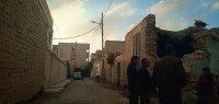هدم مبنى في معان