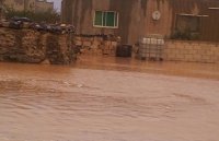 سيول تداهم منازل في عجلون