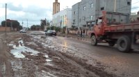 شكاوى من تشكل برك مائية وسط شارع في عجلون