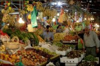 300 طن واردات سوق العارضة للخضار