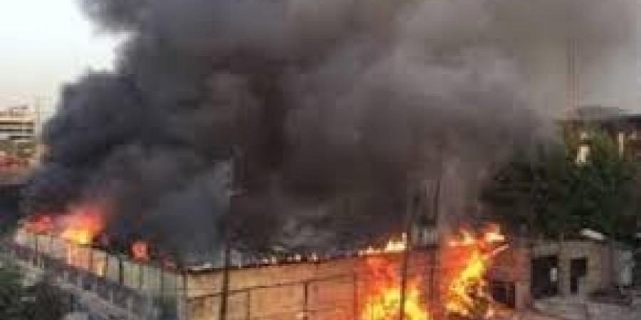حريق مفتعل يشتعل في مدرسة بنات بالسلط