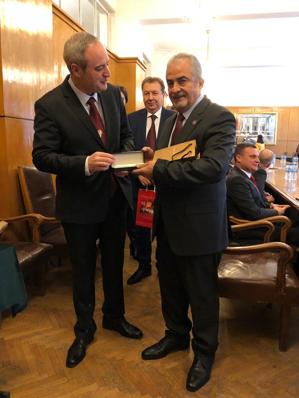 جامعة صوفيا تكرم "عمان الاهلية"